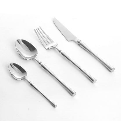 Sona Zestaw Sztućców 24-Częściowy – Elegancki Design, Idealny na Rodzinne Obiady [sztućce] 4