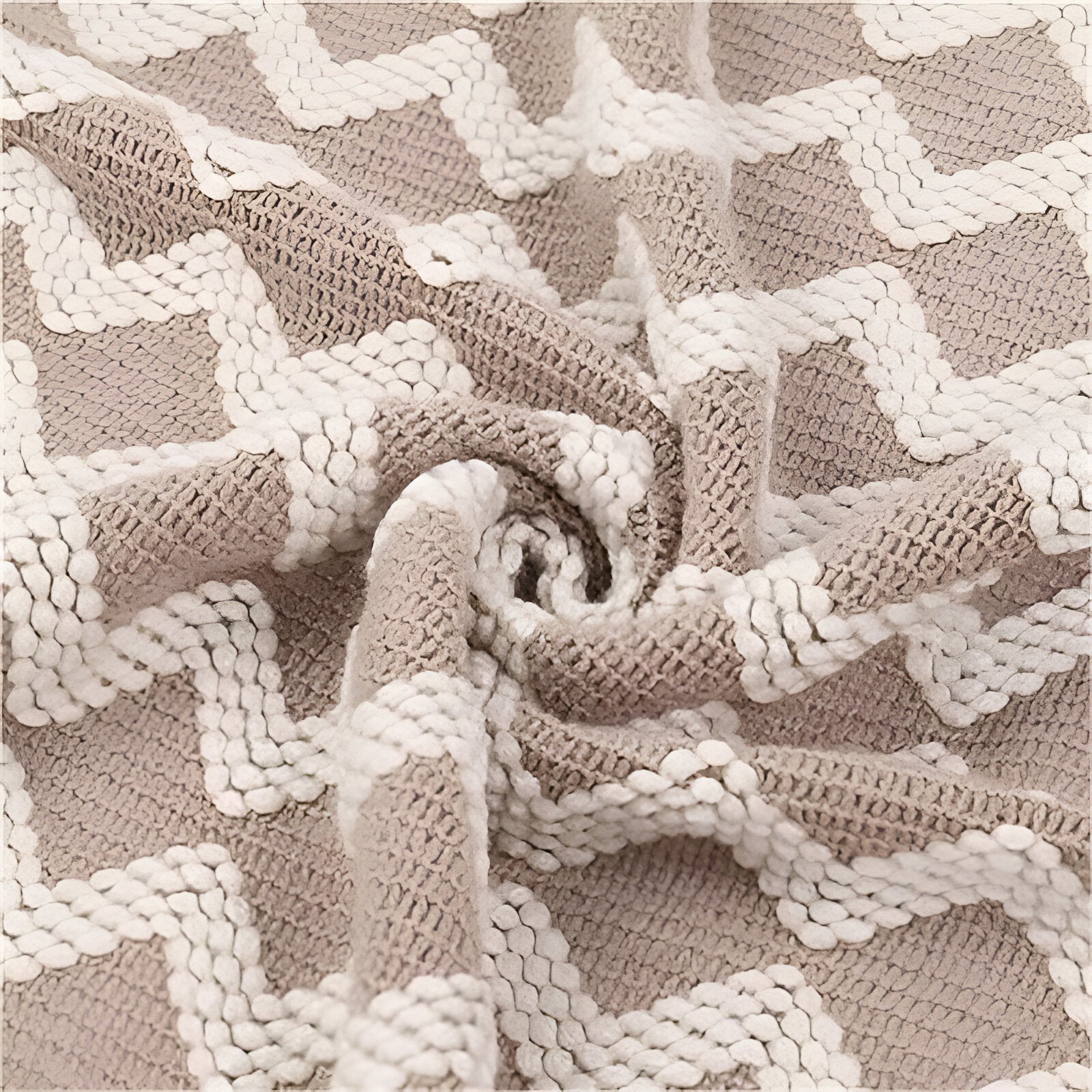 Stylowy Kocyk Fleece z Frędzlami, Geometriczny Wzór Boho, Komfort przez Cały Rok, 130x220 cm, Żółty, Niebieski, Zielony, Bordowy 2