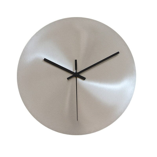 Stylowy Zegar Ścienny do Salonu – Cichy Mechanizm, Stal Nierdzewna, 30 cm, Elegancki Zegar na Ścianę 3