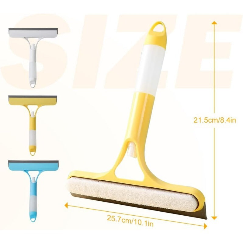 Szczotka do czyszczenia szkła 3 w 1 – skuteczne czyszczenie okien, luster i ekranów z ergonomicznym uchwytem 5
