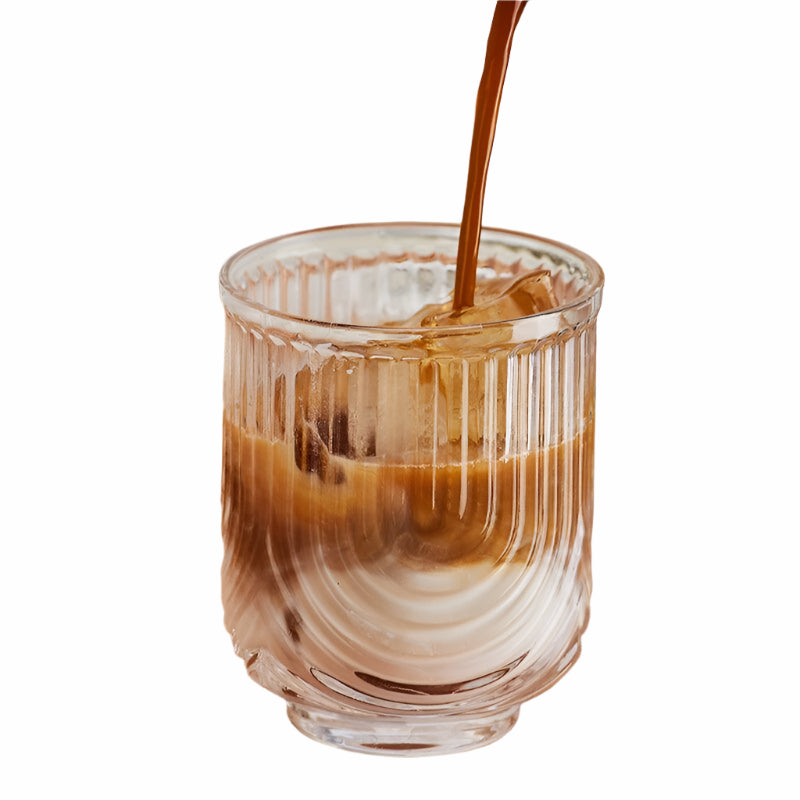 Szklanka do Kawy American Ice Latte – Elegancka Szklanka Kawaii do Zimnych Napojów, Idealna na Szklanki do Latte 0