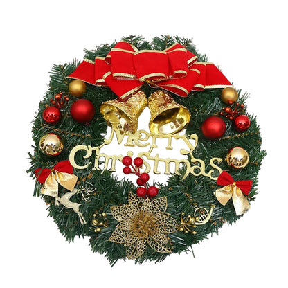 Sztuczna Zieleń Świąteczna – Wianek i Girlanda do Dekoracji Wnętrz i na Zewnątrz, Ozdoba Świąteczna Boże Narodzenie 0