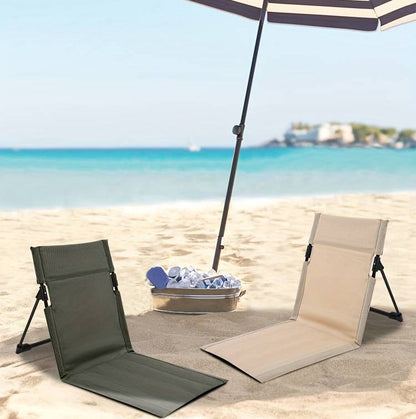 Ergonomiczne krzesło podłogowe outdoor – lekkie i składane, widok 8