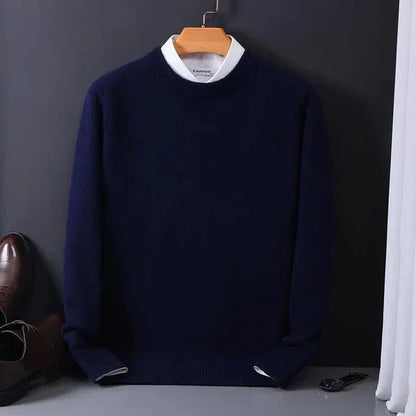 Sweter kaszmirowy w kolorze czarnym – stylizacja codzienna