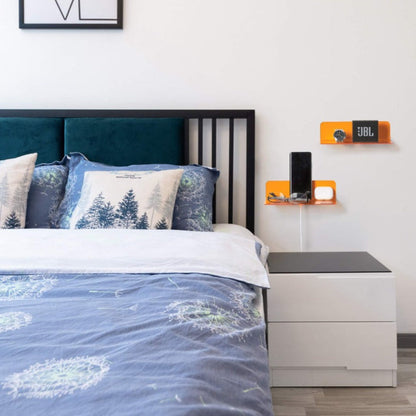 VividShelf Półka Ścienna Wisząca – Neonowy Akryl, Stylowy Akcent do Wnętrza [półka ścienna] 3