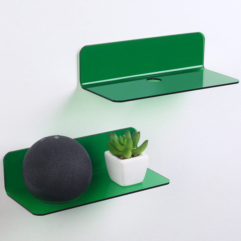 VividShelf Półka Ścienna Wisząca – Neonowy Akryl, Stylowy Akcent do Wnętrza [półka ścienna] 5