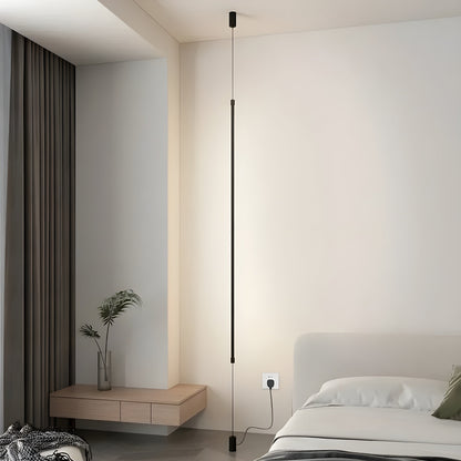Wana Lampa Stojąca Czarna LED – Nowoczesny Minimalistyczny Design do Każdego Wnętrza lampa podłogowa 0