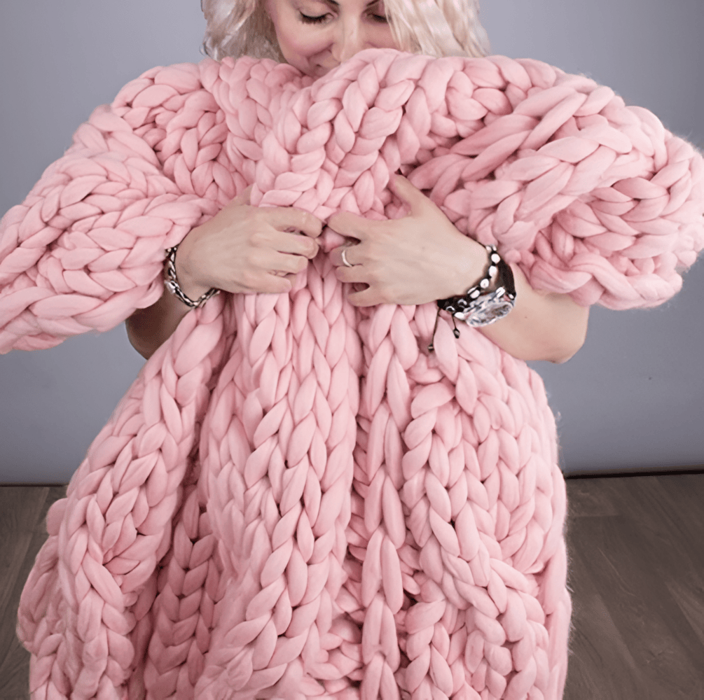 Warkoczowa Narzuta na Łóżko z Wełny, Oddychająca i Luksusowa, Różne Rozmiary i Kolory 14