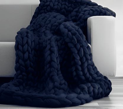 Warkoczowa Narzuta na Łóżko z Wełny, Oddychająca i Luksusowa, Różne Rozmiary i Kolory 18