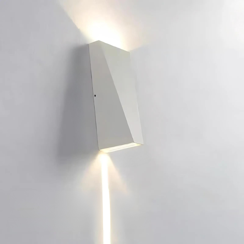 Wielki Nowoczesny Kinkiet LED – Elegancki Design do Oświetlenia Patia i Ogrodów [kinkiet zewnętrzny] 4