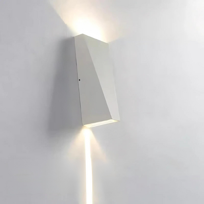 Wielki Nowoczesny Kinkiet LED – Elegancki Design do Oświetlenia Patia i Ogrodów [kinkiet zewnętrzny] 4