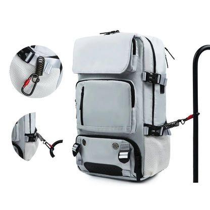 Wodoodporny Plecak Podróżny z Portem USB – Duża Pojemność, Oddzielna Komora na Buty, Idealny do Samolotu 2