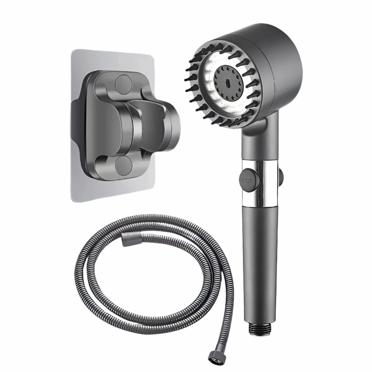 Wysokociśnieniowy Håndholdt Prysznic AquaSpa z Technologią Oszczędzania Wody - Ergonomiczny Design do Łazienki 6