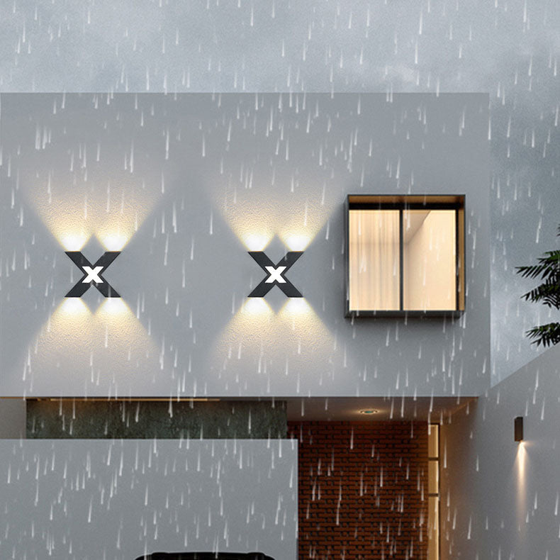 Zewnętrzna lampa LED 10W – widok ogólny