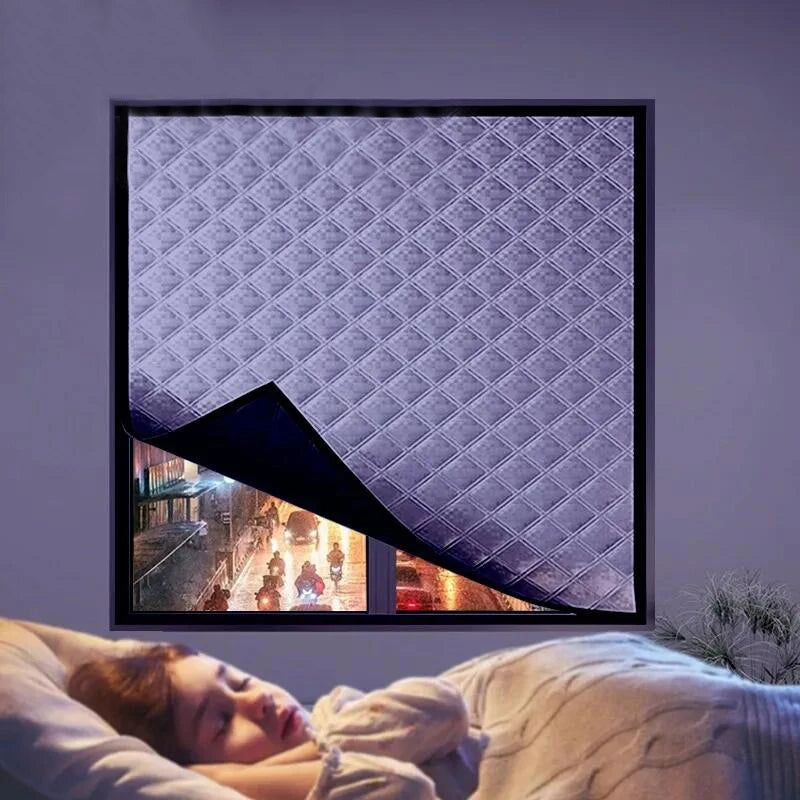 Zasłony Zimowe Termiczne i Dźwiękoszczelne, Wiatroodporne Zaciemniające do Sypialni - Elegancki Design, Różne Kolory 2