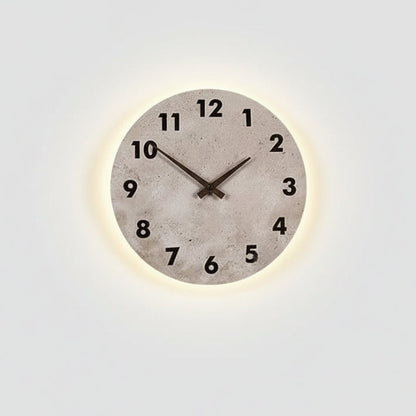 Zegar Ścienny CHRONOS z Wyświetlaczem LED i Czujnikiem Temperatury – Klasyczny Zegar na Ścianę do Salonu 2