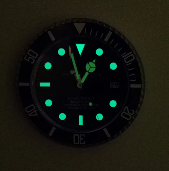 Zegar Ścienny Sunburst z Cichym Mechanizmem Kwarcowym – Elegancki Zegar na Ścianę do Salonu, Sypialni i Biura 2