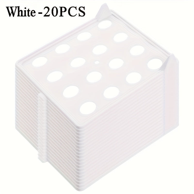 Zestaw 20 Składanych Trayów do Organizacji Ubrań – Wysokiej Jakości PP, Idealne do Szaf i Szuflad 0