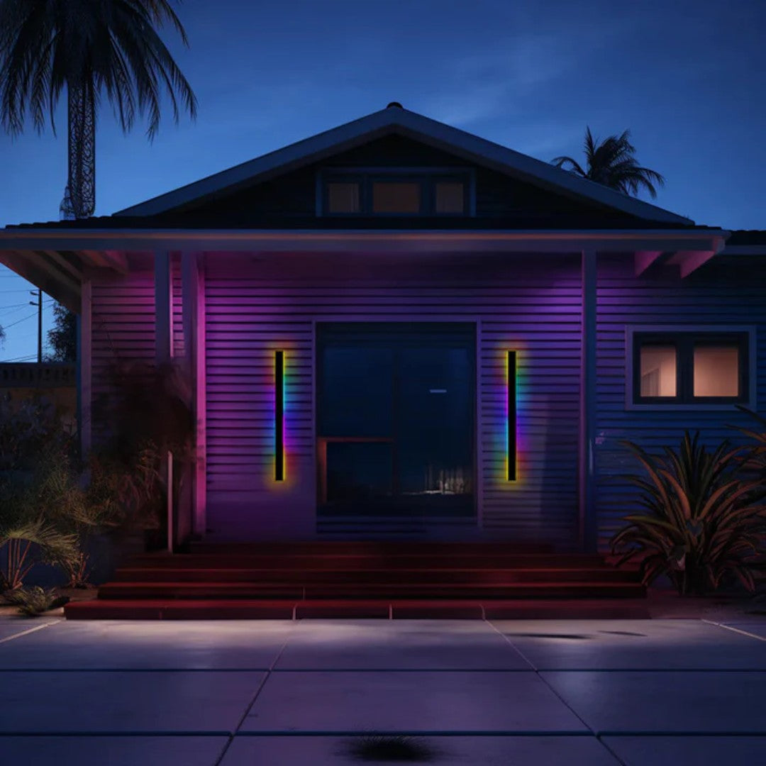 Zestaw Nowoczesny Kinkiet Ogrodowy – Automatyczne Włączanie Światła dla Ogrodu z Czujnikiem Ruchu [kinkiet ogrodowy] 9