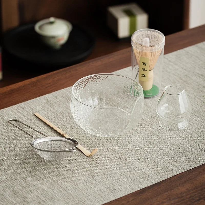 Zestaw do Matchy 5-częściowy z Miską i Trzepaczką – Elegancki Zestaw Herbat na Prezent dla Miłośników Herbaty 7