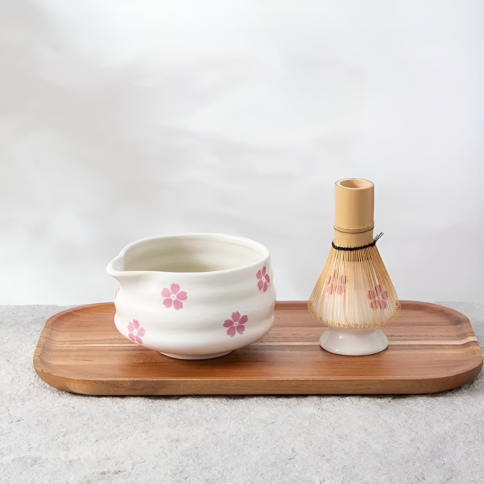 Zestaw do Parzenia Herbaty Matcha z Ceramiki, Bambusowym Whisk i Sitkiem – Elegancki Zestaw do Herbaty z Japońskim Designem 6