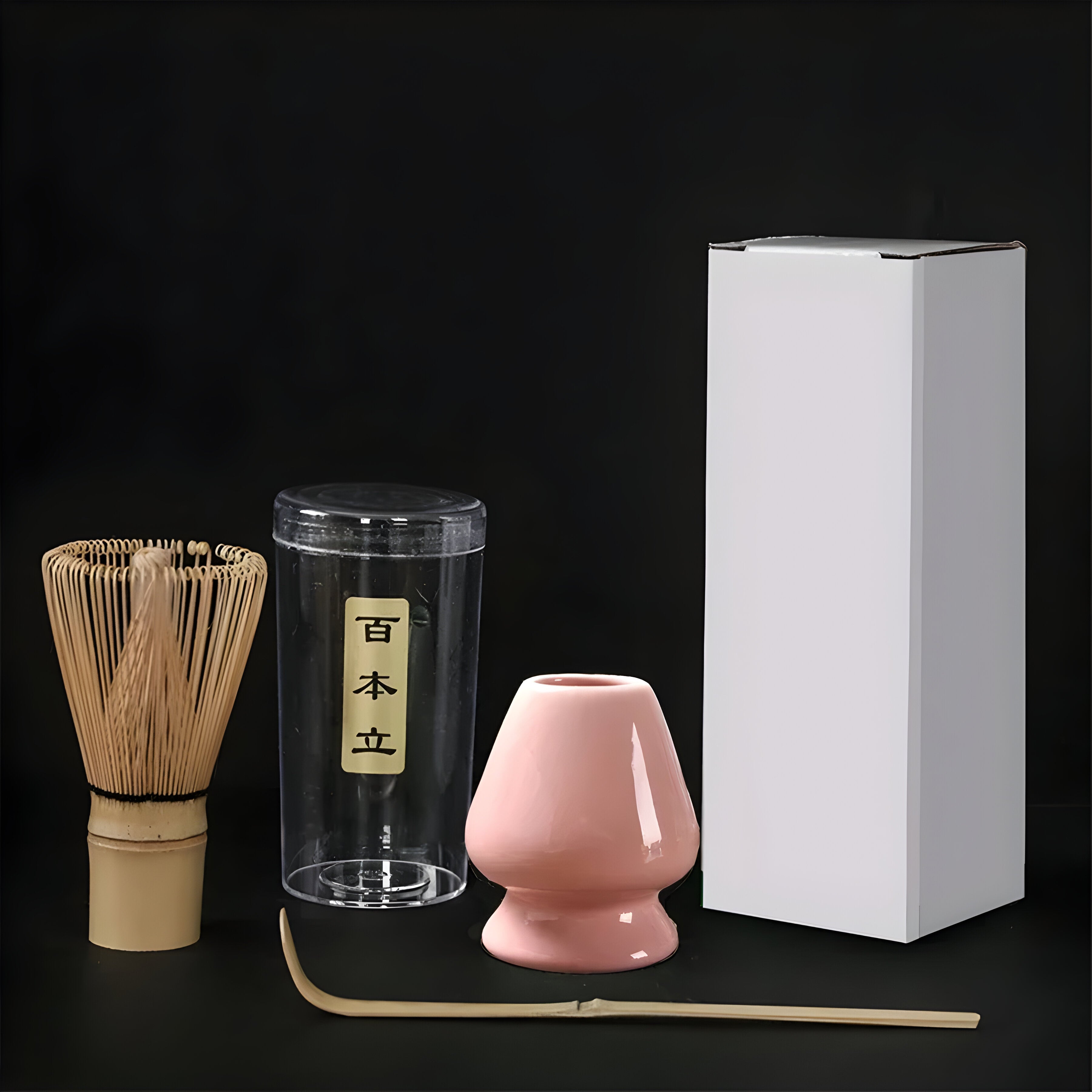 Zestaw do matchy – Ceramiczny zestaw do parzenia herbaty, idealny do tradycyjnej ceremonii herbacianej w domu 0