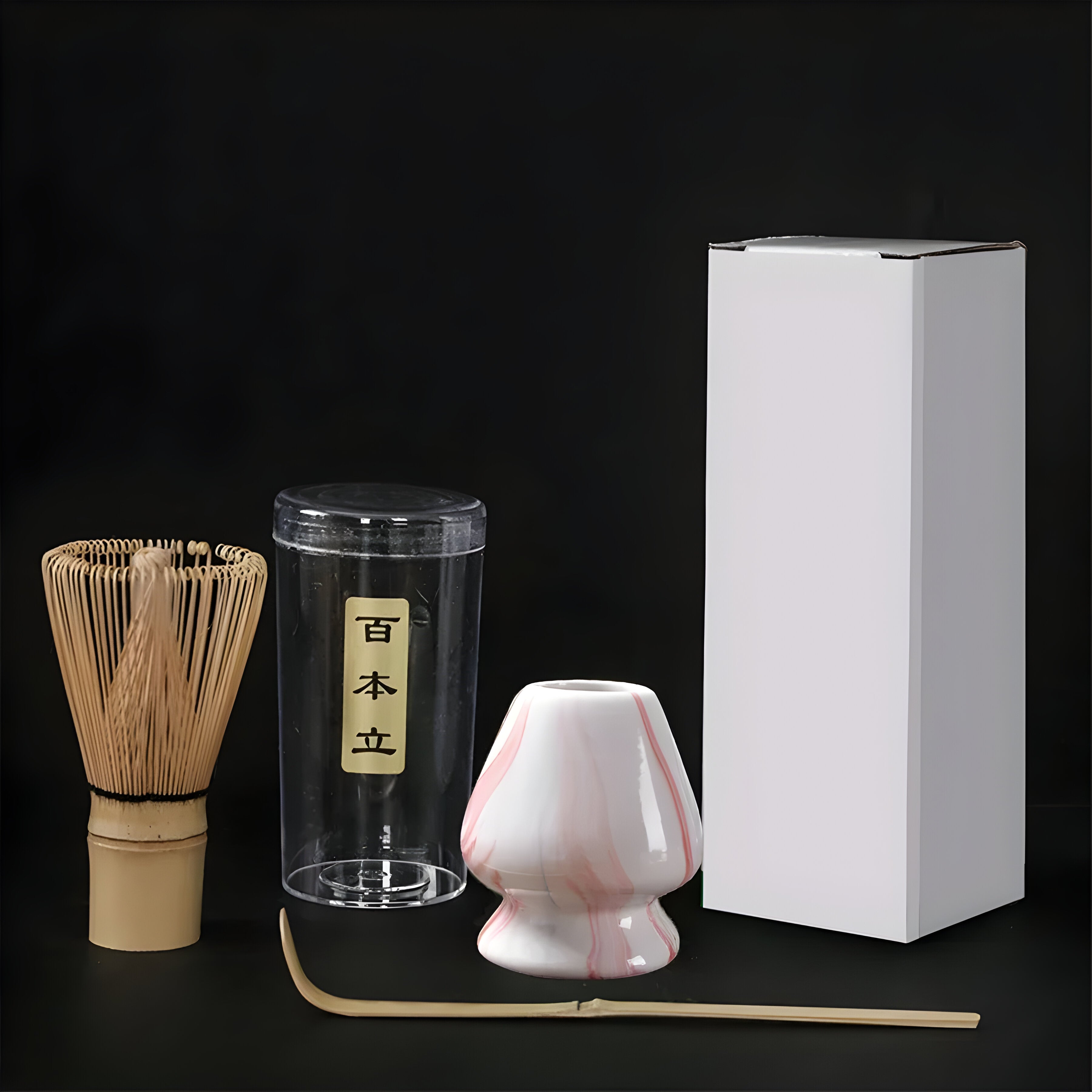 Zestaw do matchy – Ceramiczny zestaw do parzenia herbaty, idealny do tradycyjnej ceremonii herbacianej w domu 3