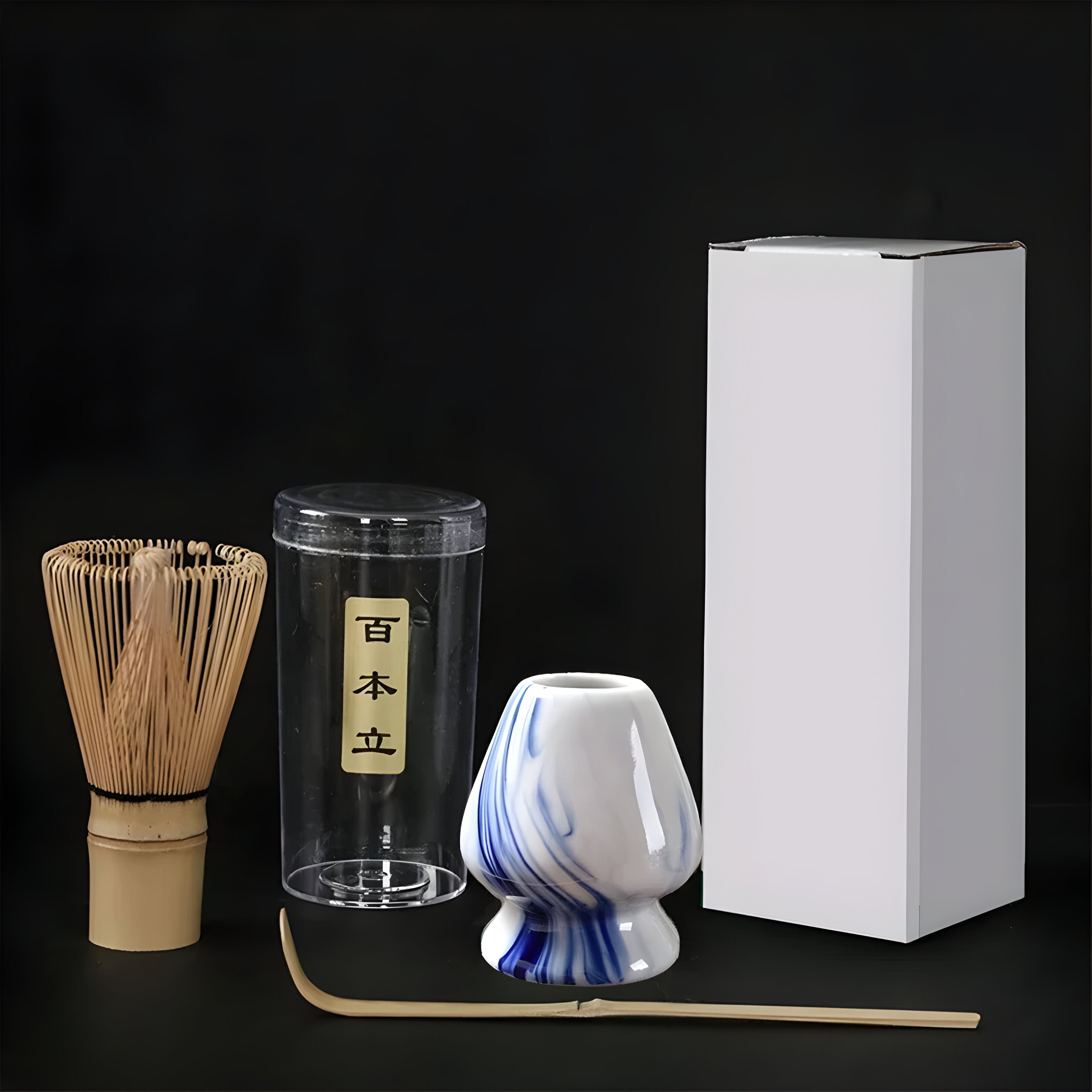 Zestaw do matchy – Ceramiczny zestaw do parzenia herbaty, idealny do tradycyjnej ceremonii herbacianej w domu 5