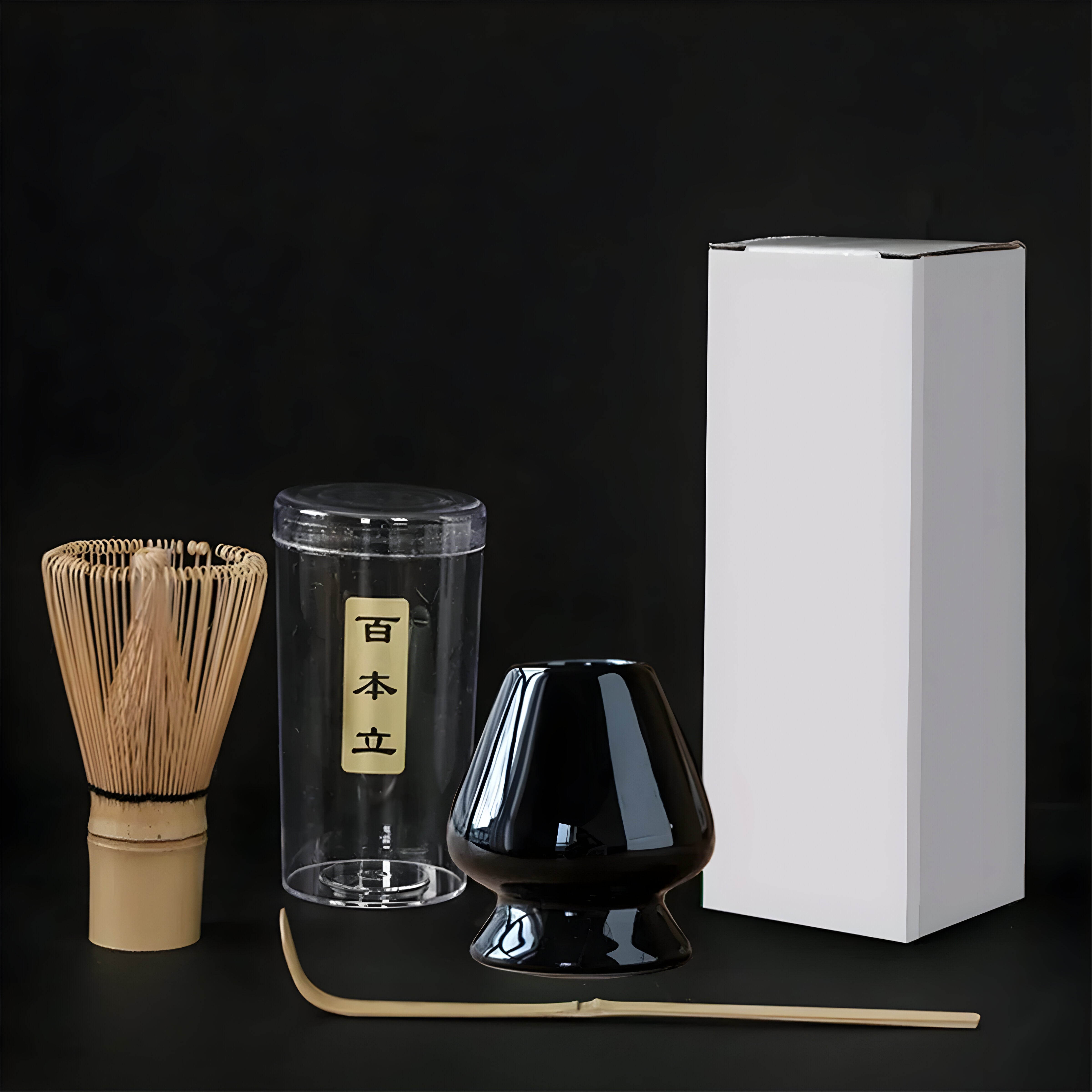 Zestaw do matchy – Ceramiczny zestaw do parzenia herbaty, idealny do tradycyjnej ceremonii herbacianej w domu 9