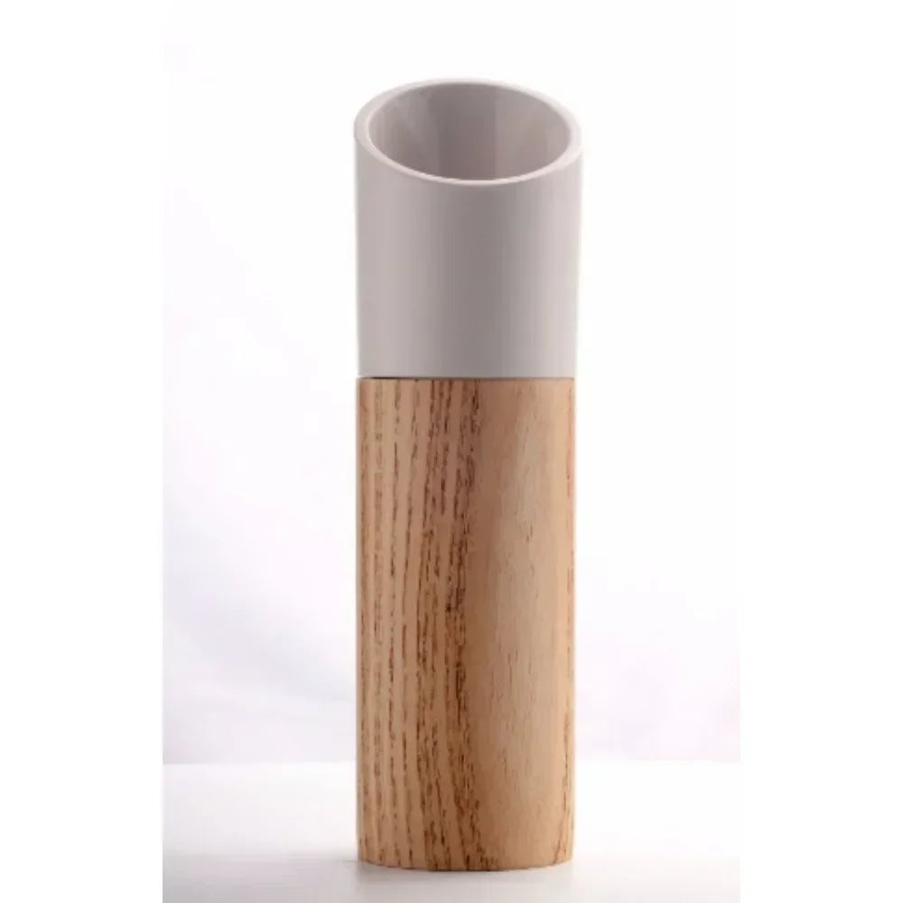 Zestaw młynków do soli i pieprzu ze szkła i stali nierdzewnej – Regulacja grubości mielenia, nowoczesny design do kuchni 10