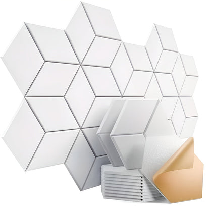 Akustyczne panele ścienne 22 szt. z pianki – nowoczesny design