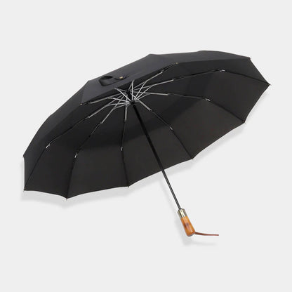 Parasol turystyczny automatyczny z drewnianą rączką