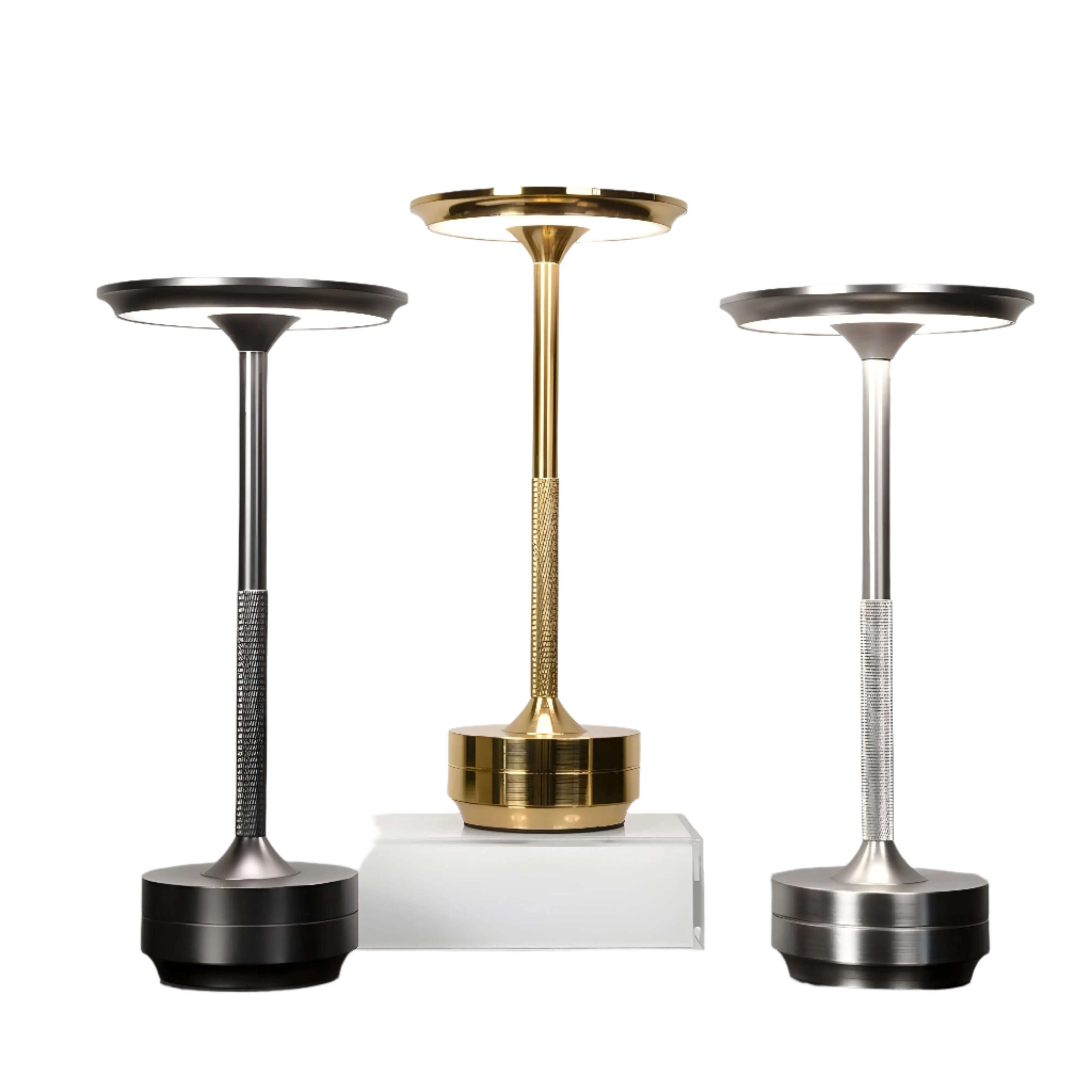 Bezprzewodowa Lampa Nocna LED z Dotykowym Ściemniaczem – Elegancka Lampka Nocna Wodoodporna do Sypialni i Salonu 1