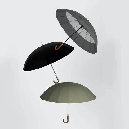 Parasol japoński w kolorze szarym do użytku służbowego