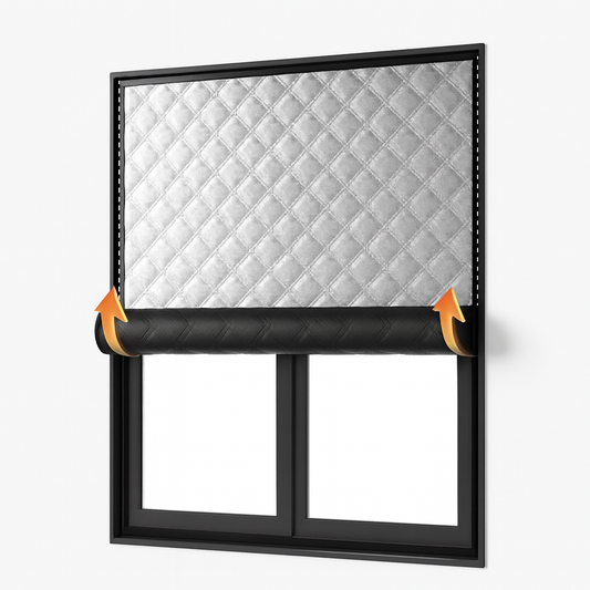 Zasłony Zimowe Termiczne i Dźwiękoszczelne, Wiatroodporne Zaciemniające do Sypialni - Elegancki Design, Różne Kolory