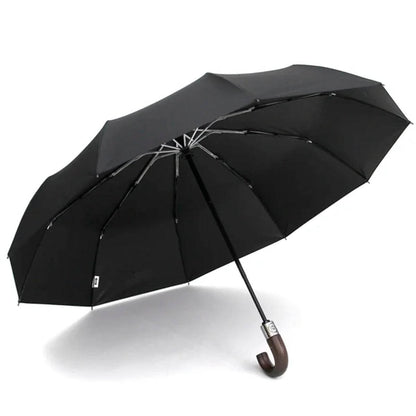 Kompaktowy parasol automatyczny – łatwy w przenoszeniu