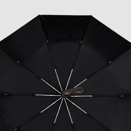 Lekki parasol podróżny trzymany jedną ręką