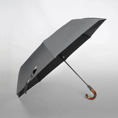 Zbliżenie na tkaninę pongee z powłoką nano dużego parasola