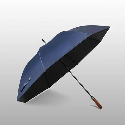 Granatowy parasol golfowy 122 cm chroniący przed deszczem