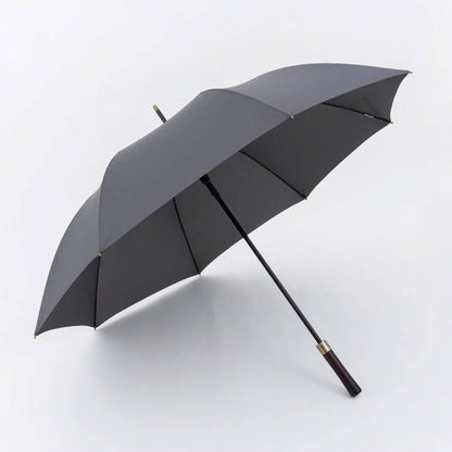 Parasol długi z drewnianą rączką i szeroką czaszą 132 cm
