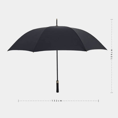 Parasol długi z automatycznym otwieraniem i drewnianą rączką