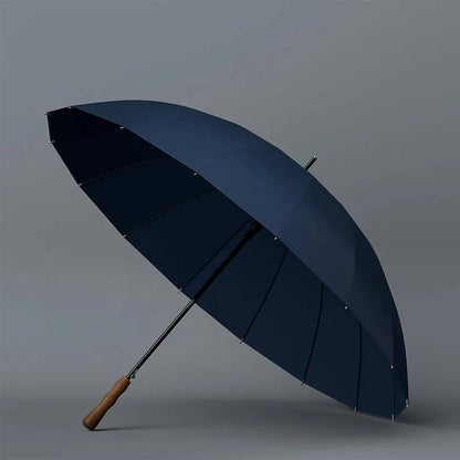 Duży parasol 120 cm dla kilku osób – szeroka czasza