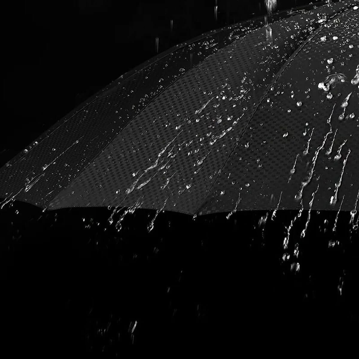 Parasol z drewnianą rączką i rozłożoną czaszą 120 cm
