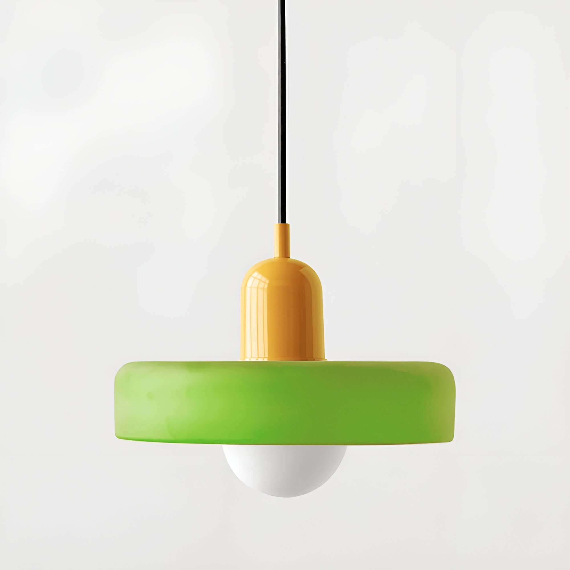 Variant image for Szklana Lampa Wisząca Bauhaus z Regulowanym Zawieszeniem – Nowoczesna Lampa do Salonu, Minimalistyczny Żyrandol-47