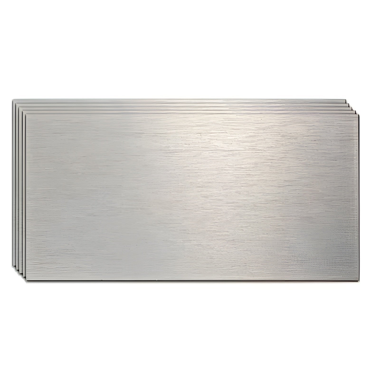 Srebrne metaliczne płytki dekoracyjne