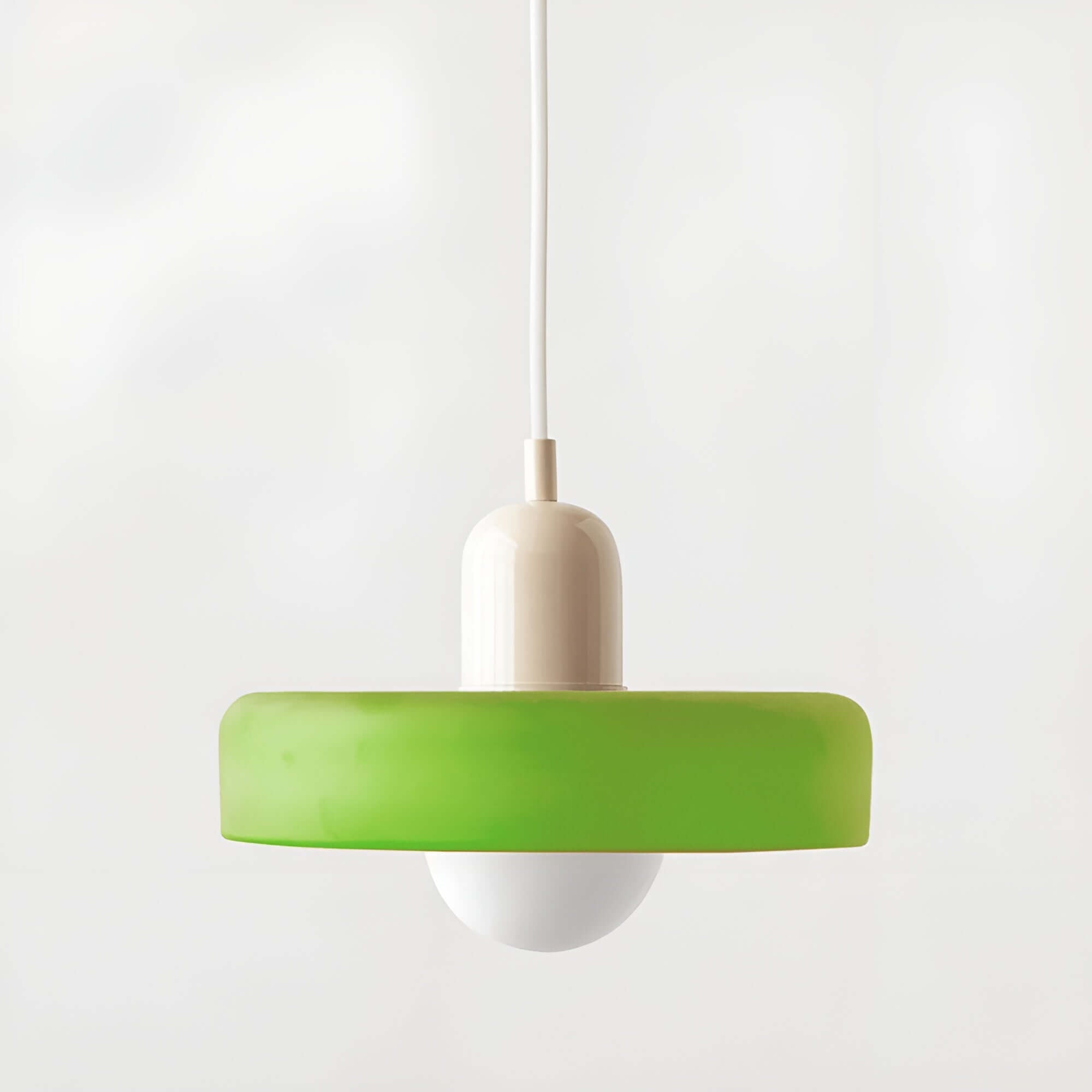 Variant image for Szklana Lampa Wisząca Bauhaus z Regulowanym Zawieszeniem – Nowoczesna Lampa do Salonu, Minimalistyczny Żyrandol-45